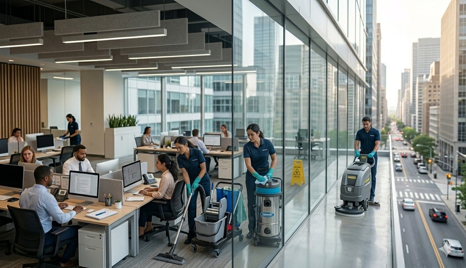Wie oft braucht ein Büro eine Unterhaltsreinigung - Deutschland